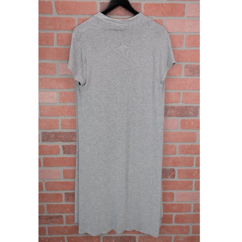 Grey Short Sleeve Duster - Size Small - Picture 9 of 10